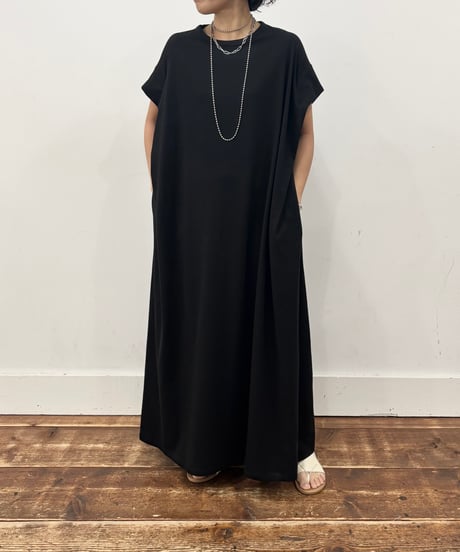 【siro de labonte】 R623217 tuck sleeve long　OP／　twined Jersey