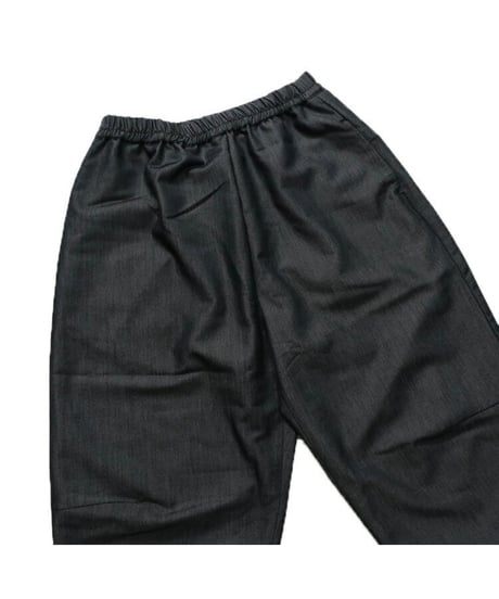 【 vent blanc ヴァンブラン 】 VBP261486 COOLMAX DENIMラップフェイクコクーン パンツ