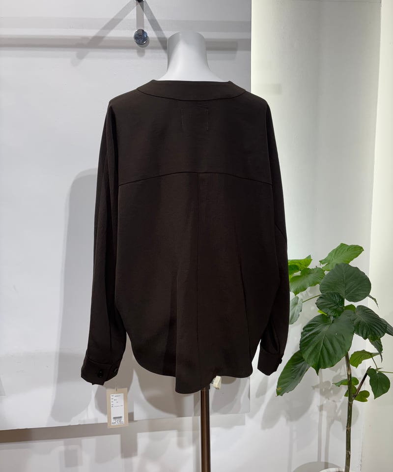 cafune】635917 ドレープワッシャーカーディガンブラウス | selectshopB5