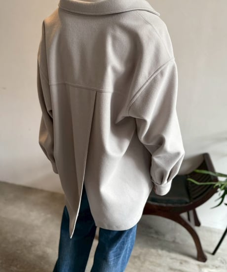 【cafune】545404 W jersey shirts blouson