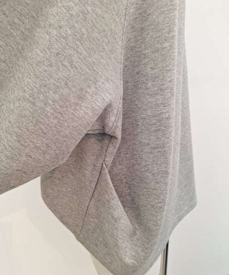 【cafune】515920 clear sweat back tuck pullover
