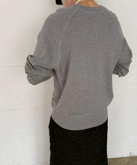 【cafune】  535959　cotton cashmere sweat knit