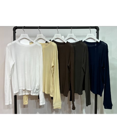 【PRIORITY 26AW】 P67091TW シアーロンT
