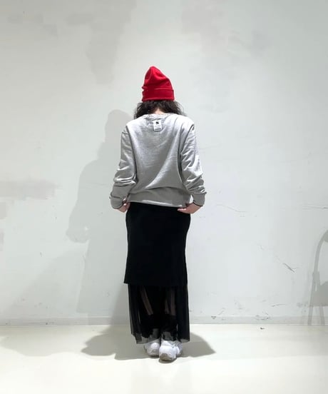 【sfide】 1262016 "HELLO, I AM"のロゴスウェット