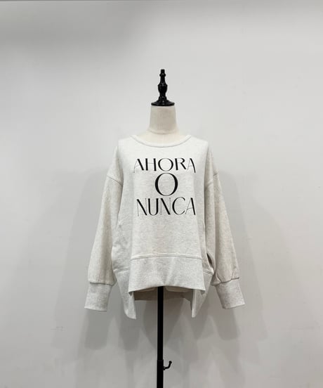 【siro de labonte】R553203 design p/o 30/10SWEAT