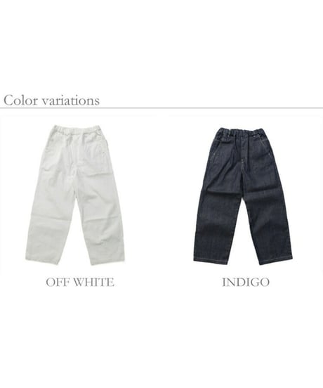 【 vent blanc ヴァンブラン 】 VBP261457  MADE IN JAPAN デニムイージーパンツ