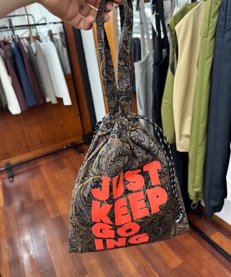 【LE MÉLANGE 26AW】  8648002 COTTON PAISLEY PRINT bag