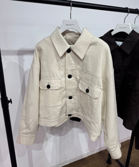 【PRIORITY 26AW】 P67040AI パデットデニムジャケット