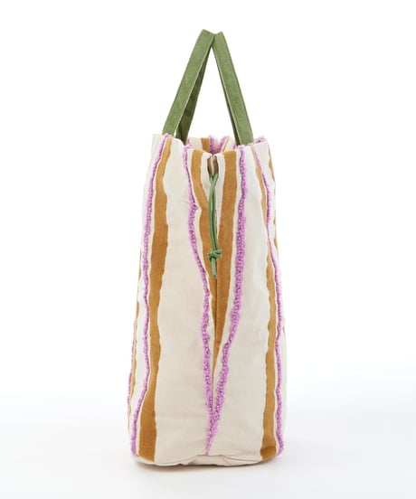 【beej】PWMI-004 EMB&Flocky String bag