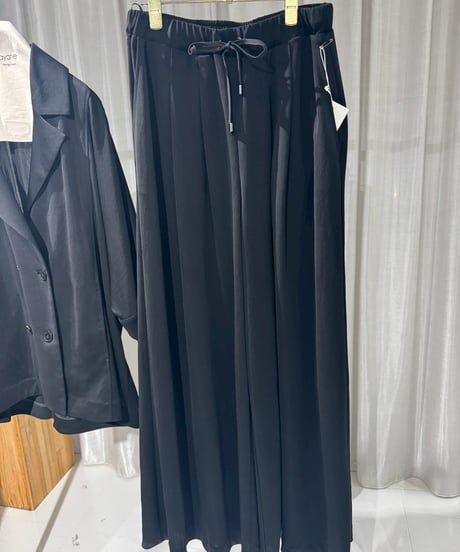 【ayane】  826509 トリアセタックワイドパンツ