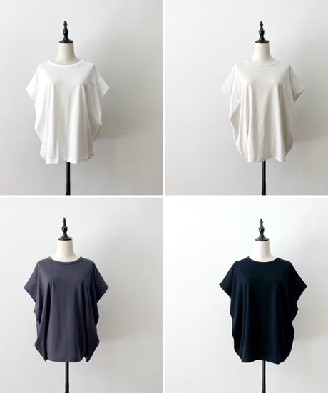 【sirodelabonte】R513220 tuck sleeve Tshirt
