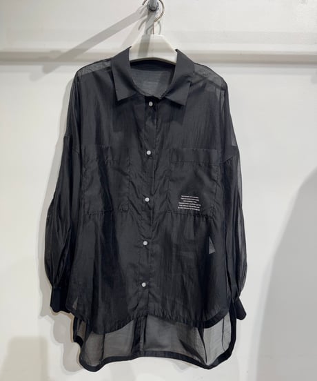 【ayane】836611 シアーシャツ