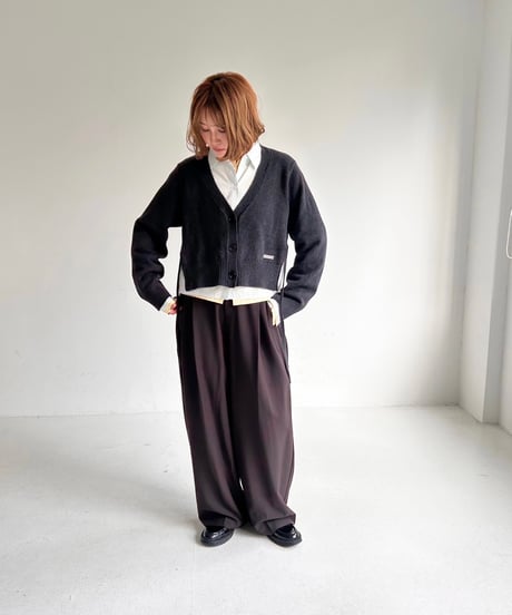 【PRIORITY 26AW】P66231IT ダブルタックパンツ