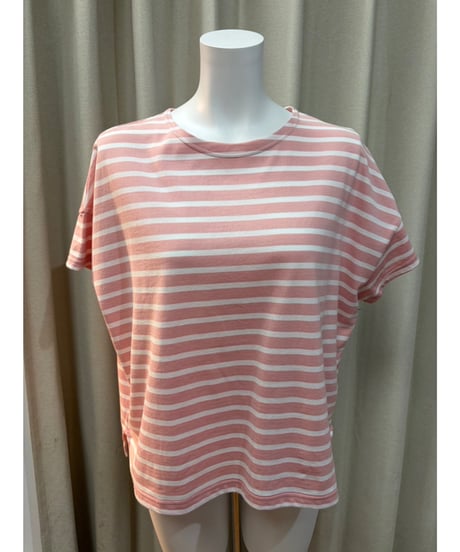 【ORCIVAL】 OR-C0335 ボートネック ショートスリーブ プルオーバーボーダー 半袖 Tシャツ