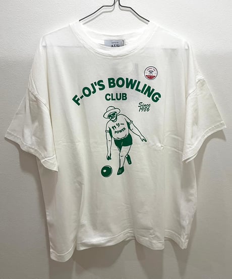 【AUG】852328 F-OJ'S BOWLING Tee