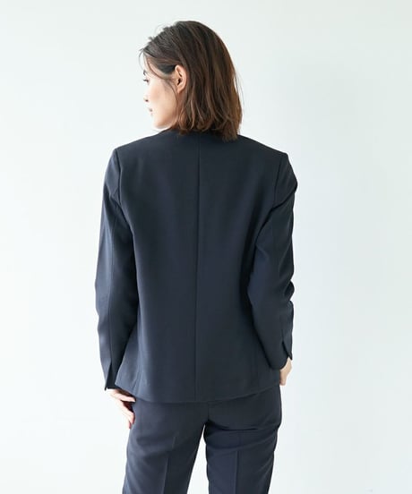 【MICA&DEAL】M00E027JK ノーカラーボックスジャケット