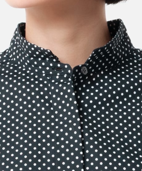 【le ciel de HARRISS】BS252-05019 Puff-sleeved shirt