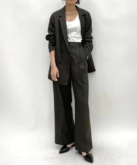 【cafune 26PREFALL 】 35403 tweed like double jacket