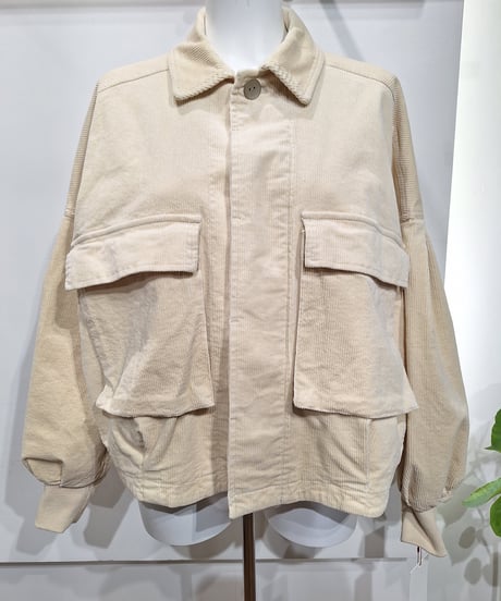 【PASSIONE】 536418 コーデュロイブルゾン