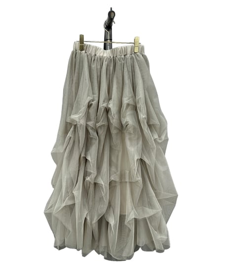 【ayane 26AW】 数量限定　 856703　タックチュールロングスカート