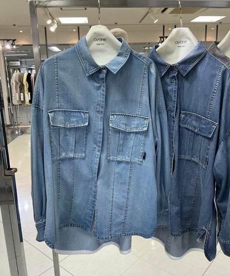 【ayane 26AW】  856708　ダンガリーシャツ