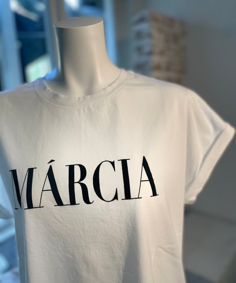 【MICA&DEAL】0125309202 "MARCIA"ロゴTシャツ