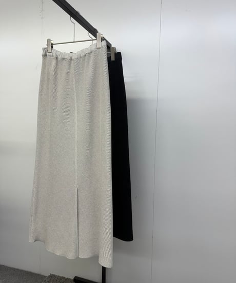 【cafune】615604 waffle relax skirt