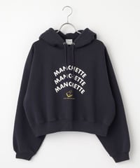 【le ciel de HARRISS】BK252-24255　クロップドフーディー