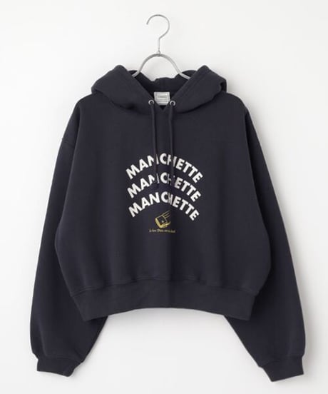 【le ciel de HARRISS】BK252-24255　クロップドフーディー