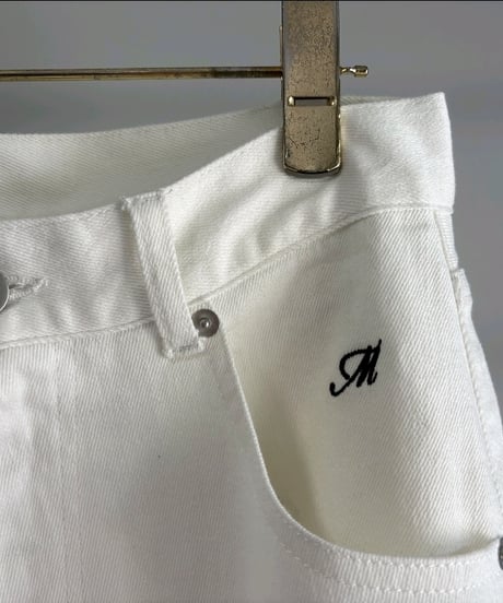 【MARGAUX VINTAGE】PT-26011 - S　パリジェンヌデニム(off white)