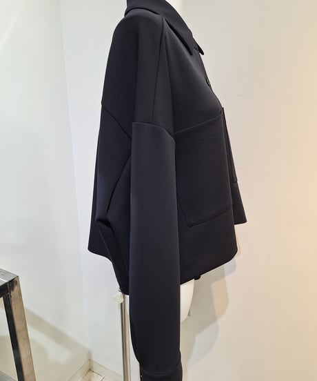 【cafune】515935 double knit short shirt