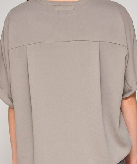 【Praia】 LEF-2620 フハク梨地・反転ロゴTシャツ  上質な日本製