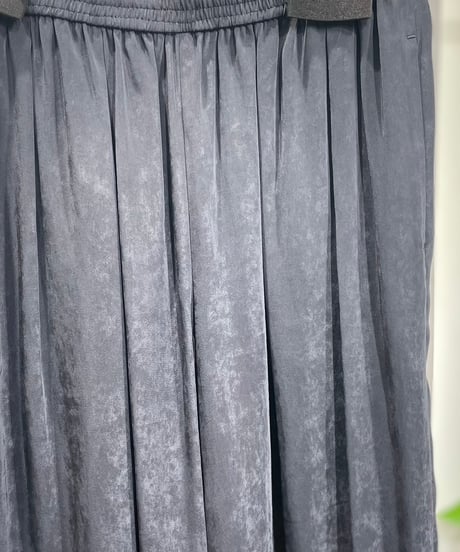 【cafune】535623 silk touch polyester wide easy pants