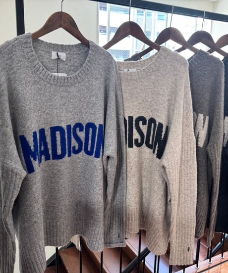 【siro de la bonte 26AW】R643114 whip yarn  MADISON pullover