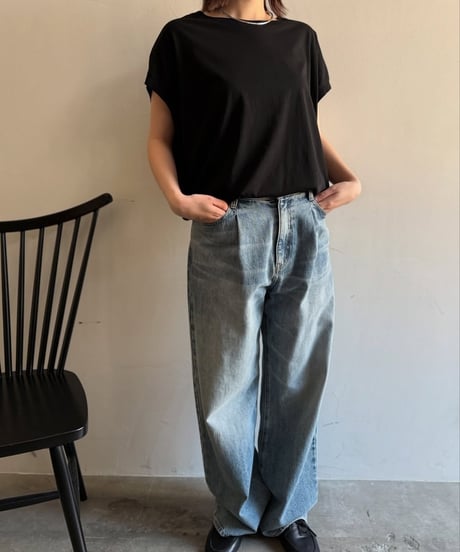 【cafune】535931 ALBINI dolman tee