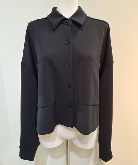 【cafune】515935 double knit short shirt