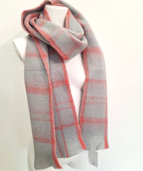 【ATELIER BRUGGE 】34RG-R22PC チェックマフラー
