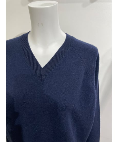 【MICA&DEAL】  0124308232 ニット Vネック ラグランスリーブ