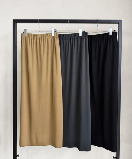 【cafune】535614  rib tight skirt