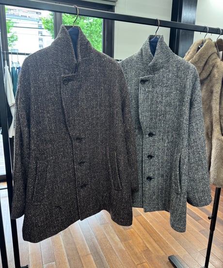 【LE MÉLANGE 26AW】 8643901 NEP HERRINGBONE ジャケット