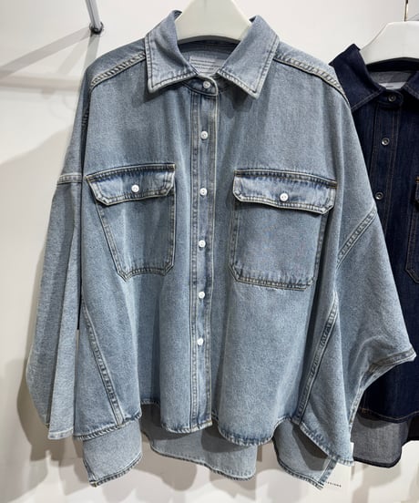 【cafune&PASSIONE 26PREFALL 】  636413　デニムシャツ