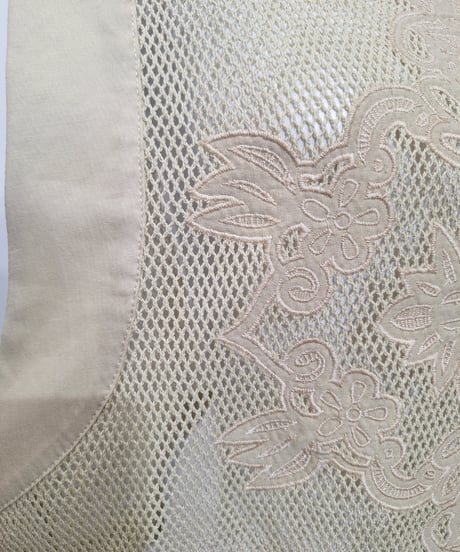 【PRIORITY 26SS】  P62001KRアイレットレースメッシュタンク
