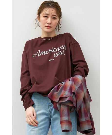 【MICA&DEAL】0125309271 15th ANNIVERSARY 【AMERICANA×MICA&DEAL】 ロングスリーブT-shirt