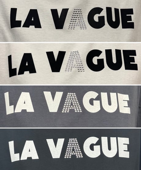 【siro de labonte】R613219 LA VAGUEtuck sleeve Tshirt(ラバー＆メタル） 30/-highgauge cotton