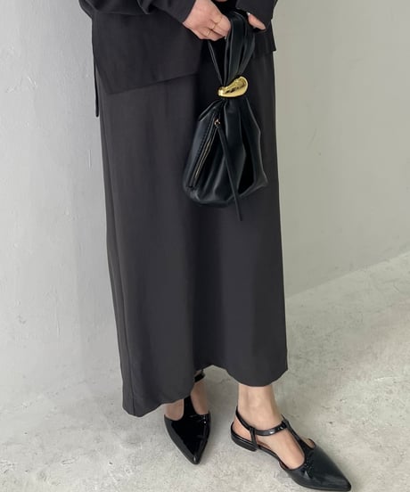 【cafune】525613 dry cotton tight skirt
