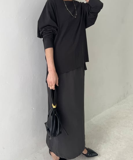 【cafune】525613 dry cotton tight skirt