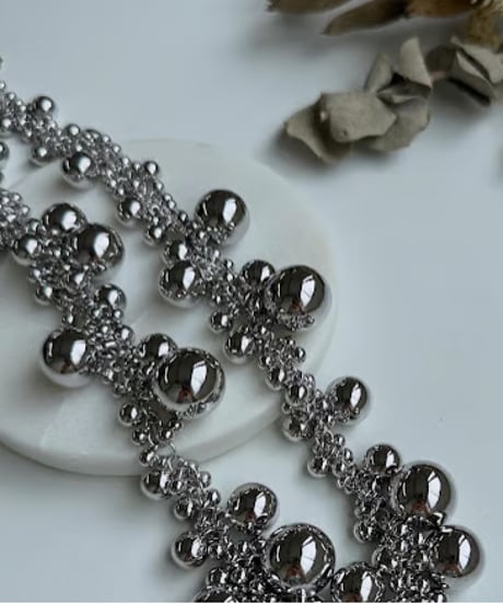 【charmaer 26AW】 276824　バブルスタッドネックレス