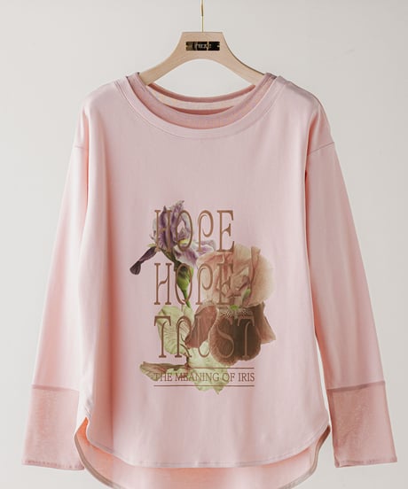 11【ruxe 26AW】 2633542 HOPEフラワーT