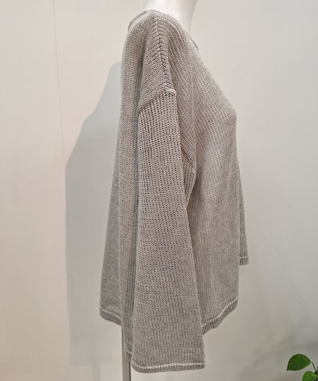 【ATELIER SIX】AM-11255433 7Gギマコットンプルオーバー
