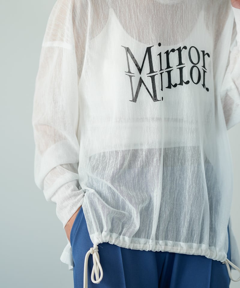 美品❗️パーリーゲイツ　0/S 長袖ブルゾン　ライナー　インナー　プルオーバー LalliaMu 26SS】2611574 メッシュロゴプルオーバー | selectshopB5